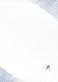 Flying plane background