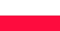 Polish flag, national symbol image