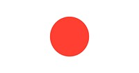 Japanese flag, national symbol image