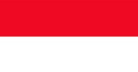 Indonesian flag, national symbol image