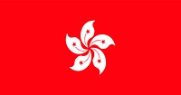 Hong Kong flag, national symbol image