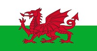 Flag of Wales, national symbol image