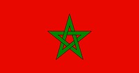 Flag of Morocco, national symbol image