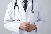 Doctor with stethoscope AI generated image
