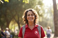 Smile portrait outdoors adult. 