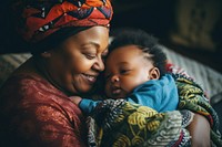 Baby portrait newborn hugging. 