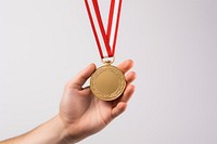 Jewelry holding locket medal. AI generated Image by rawpixel.