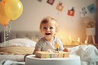 Little boy first birthday 