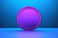 Purple violet circle sphere. AI generated Image by rawpixel.