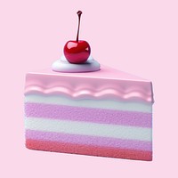 Dessert cherry fruit food. AI generated Image by rawpixel.