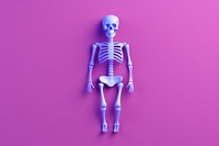 Representation toothbrush skeleton anatomy. AI generated Image by rawpixel.