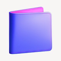 Colorful gradient wallet design