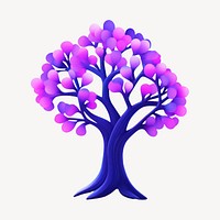 Purple plant creativity chandelier. AI generated Image by rawpixel.