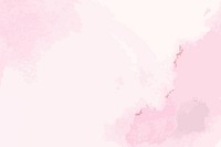 Pink watercolor background design with copy space