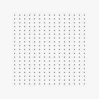 Dotted square shape vector