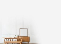 Scandinavian interior background design