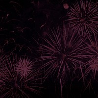 Pink fireworks background design