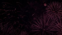 Pink fireworks background design