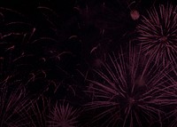 Pink fireworks background design