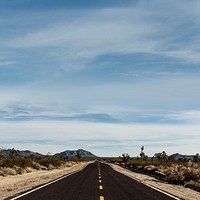 Desert road background design