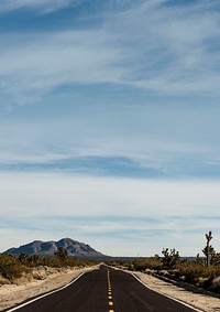 Desert road background design