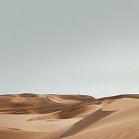 Aesthetic desert background design