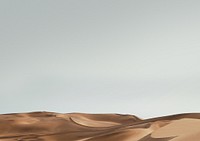 Aesthetic desert background design