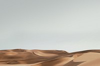 Aesthetic desert background design