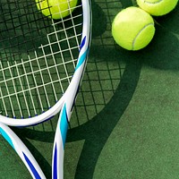 Tennis court background design