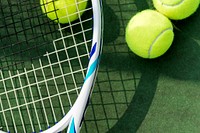 Tennis court background design