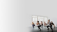 Fitness and health background design