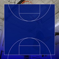 Basketball court background design