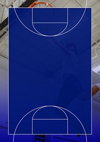 Basketball court background design