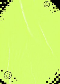 Cool green pixel textured background