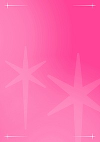 Pink star background design