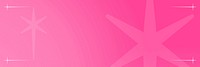 Pink star background for banner