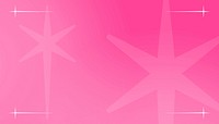 Pink star background design