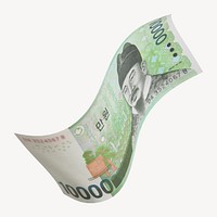 10000 Korean won bank note