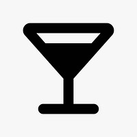 Cocktail  icon collage element vector