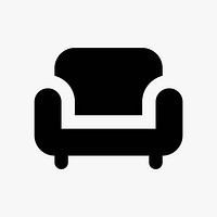 Sofa  icon collage element vector