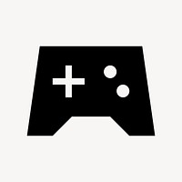 Game controller flat icon vector