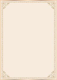 Vintage ornamental frame background design