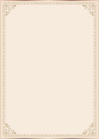 Vintage ornamental frame background design