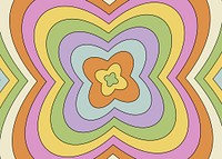 70's retro flower background design