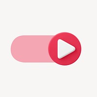 Media player slide icon