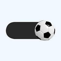 Football slide icon