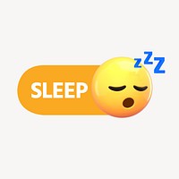 Sleep emoticon icon