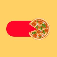 Pizza slide icon