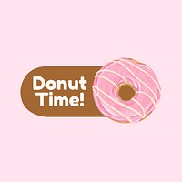 Donut time icon