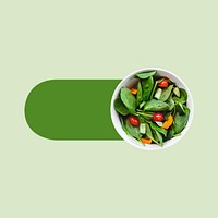 On salad icon